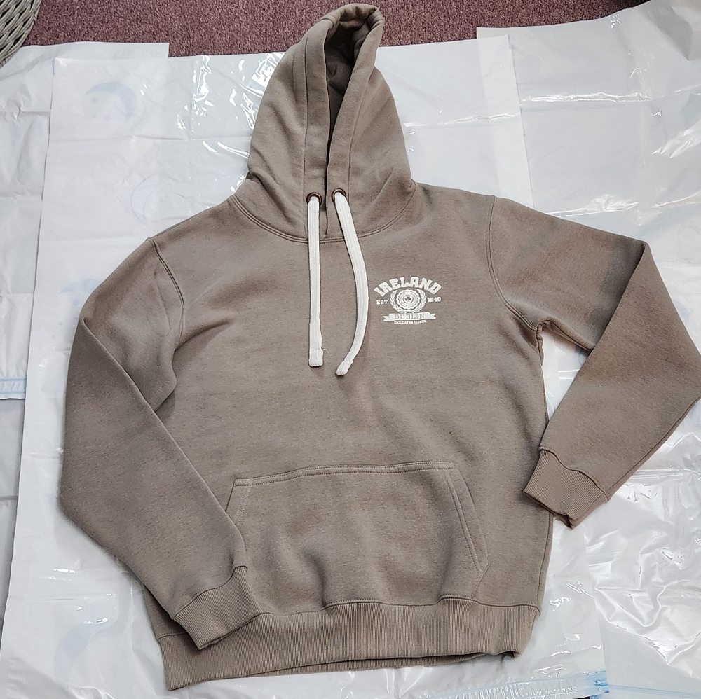 Men's Tan Hoodie